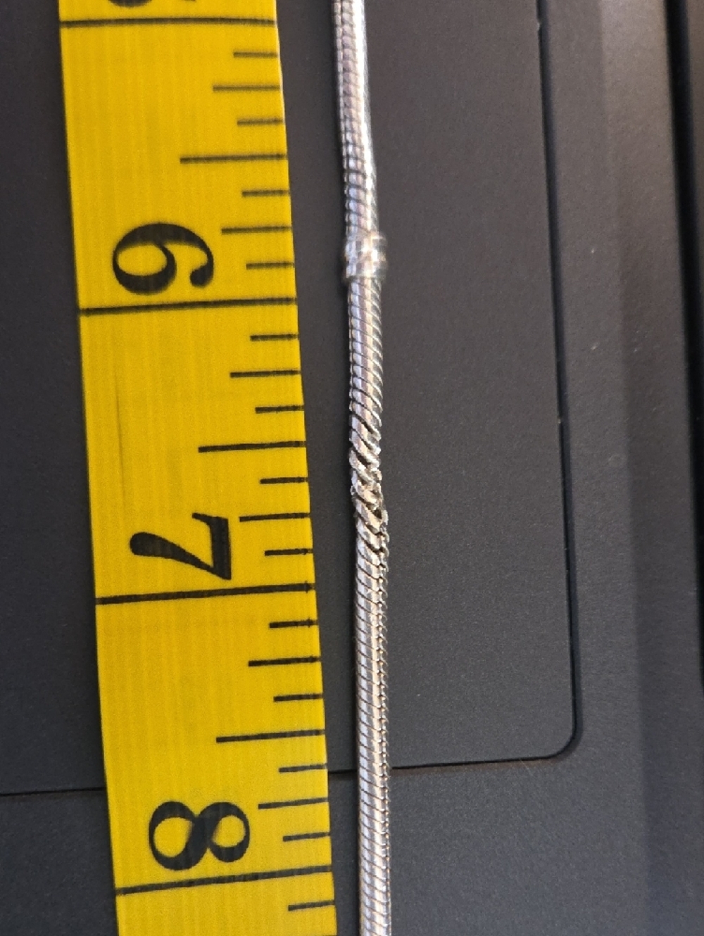 9 In Pandora Snake Chain Bracelet - Picture 3 of 4